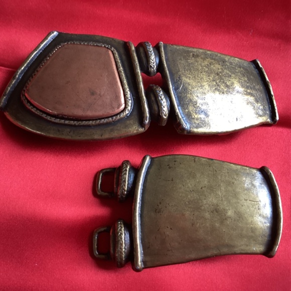 Beautiful Brass Bronze Belt Buckle main image 4